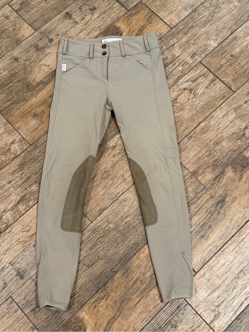 Tailored Sportsman Girls Tan Riding Breeches